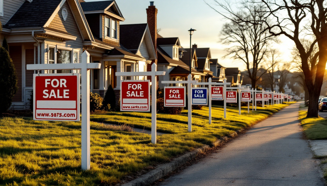 Home Sales Crater to 14-Month Low as Unsold Houses Pile Up to Levels Not Seen in a Decade