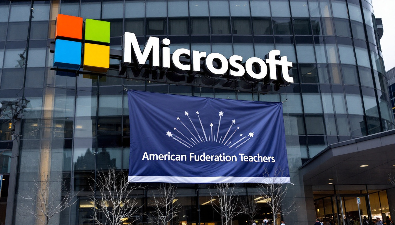 Microsoft Just Handed AI Oversight to the Union That Couldn't Keep Schools Open