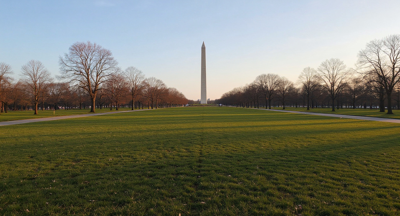 Someone Carved a Death Threat Against Trump Into the National Mall — Media Yawns